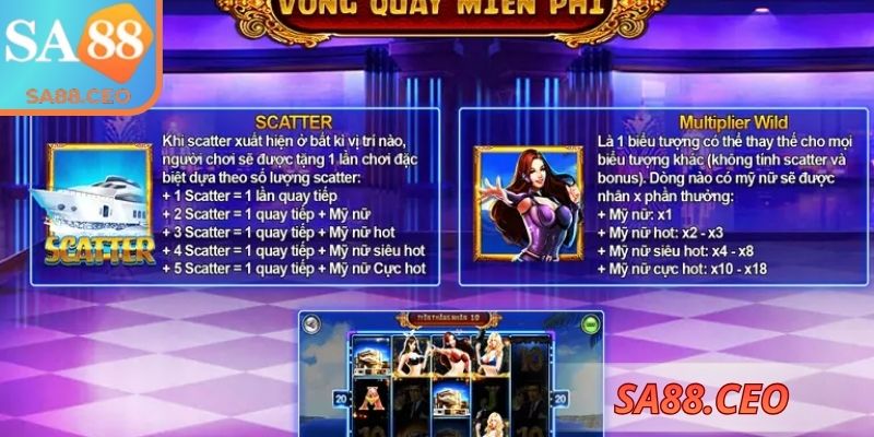 Giới thiệu game biệt đội mỹ nữ SA88 đang hot hit
