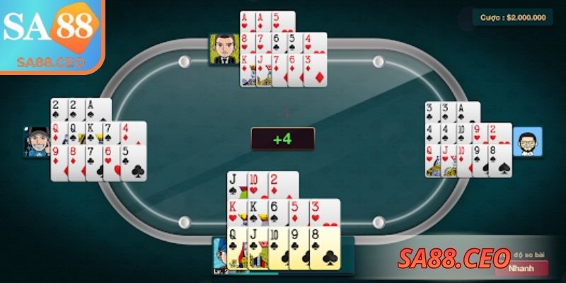 Mậu Binh SA88 – Nghệ Thuật Sắp Bài Và Chiến Thuật Đỉnh 3 Chiến thuật đọc vị và sắp bài linh hoạt