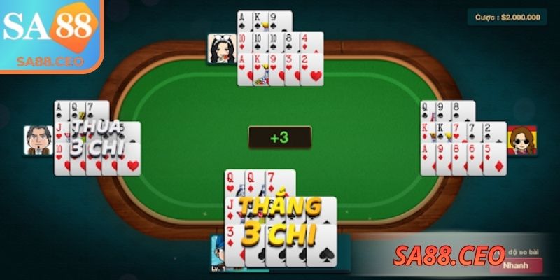 Mậu Binh SA88 – Nghệ Thuật Sắp Bài Và Chiến Thuật Đỉnh 1 Sắp bài chiến lược và đối kháng gay cấn trong Mậu Binh SA88