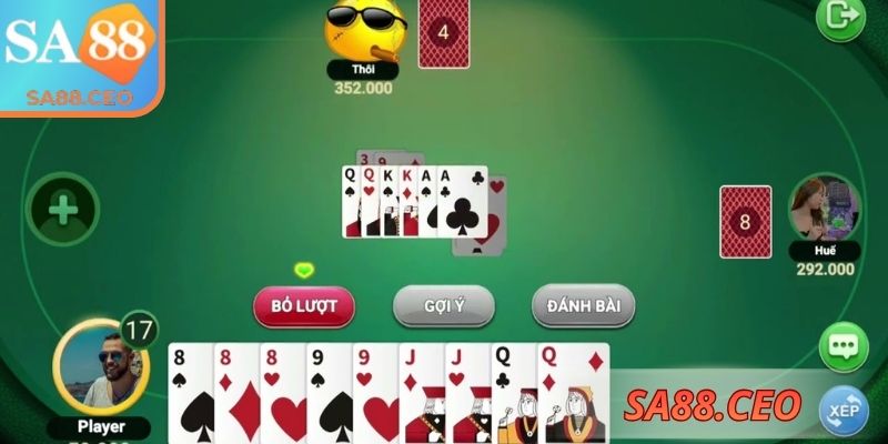 Tiến Lên Miền Nam SA88 – Tốc Độ Và Chiến Thuật Đỉnh Cao 3 Chiến thuật thông minh giúp kiểm soát nhịp đấu